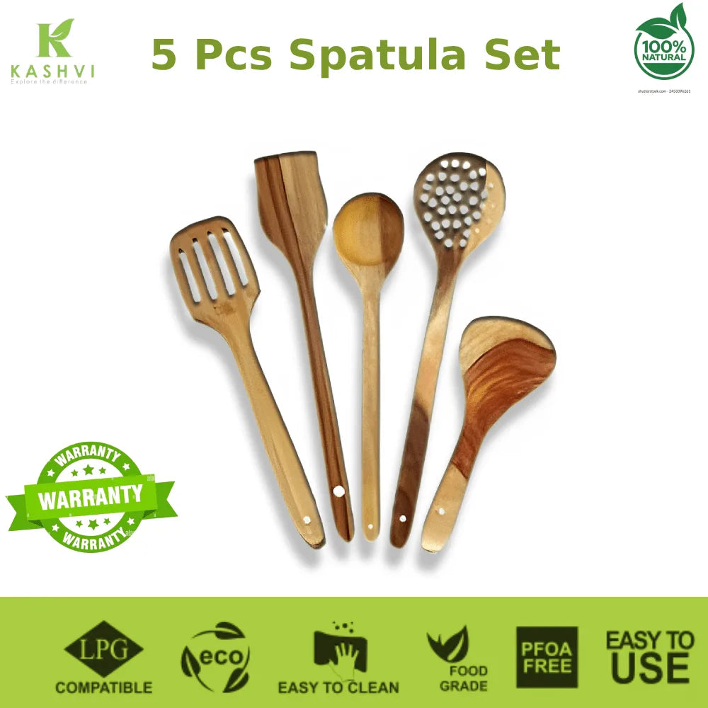 KASHVI 11-Piece Enamel Ceramic Coated Iron Cookware Set – Kadai with Lid, Fry Pan, Sauce Pan, Tadka Pan, Roti Tawa & Spatula Kit | Durable Iron Kitchen Cookware Combo