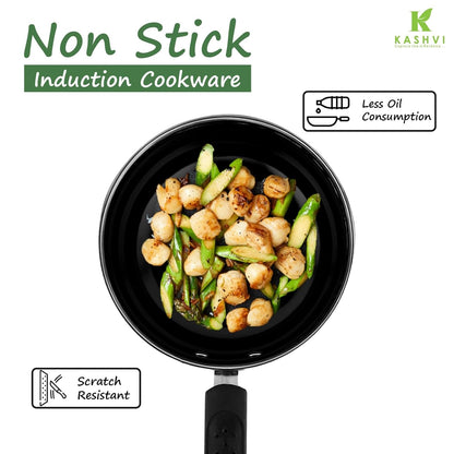 KASHVI Premium Non-Stick Tadka Pan