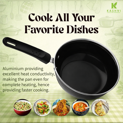 KASHVI Premium Non-Stick Tadka Pan