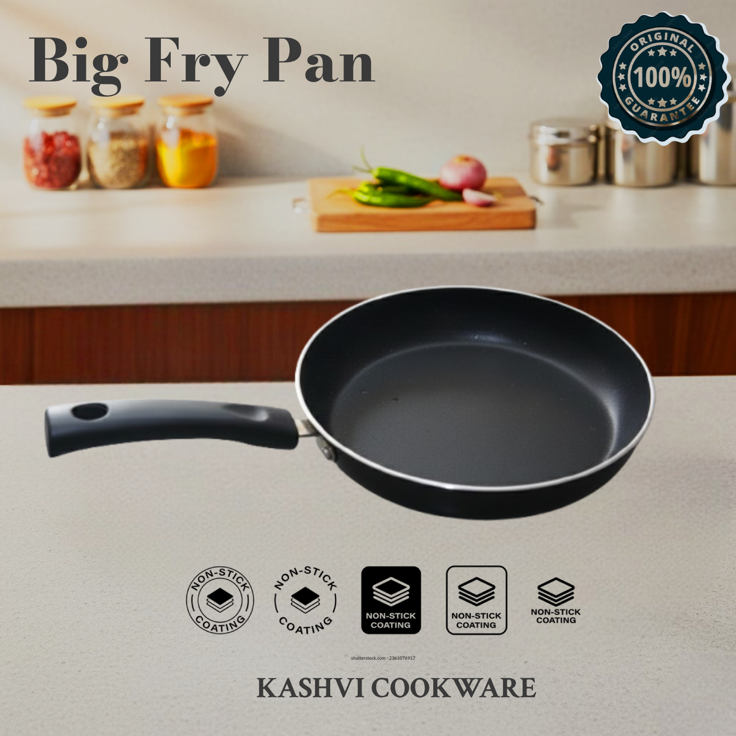 KASHVI 3-Piece Essential Cookware Combo Set