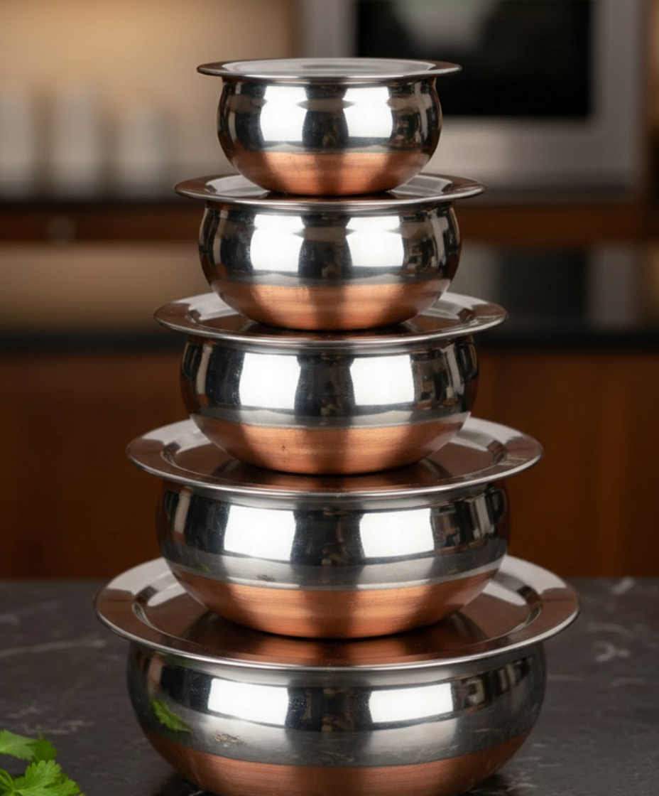 10 Pcs Handi Set With  Lid