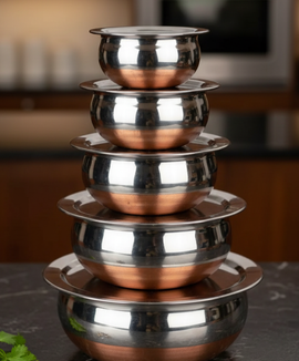 10 Pcs Handi Set With  Lid